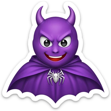 purple Devils Emoji Like this 😈 in this Emoji 🕸️ sticker