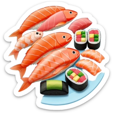 kiyomi sushi sticker