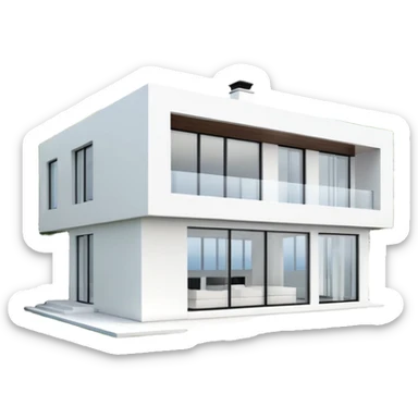house 3d image for my video sticker