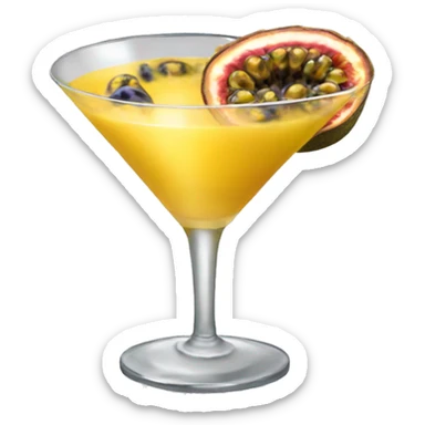 Passionfruit martini sticker