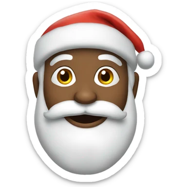 Father christmas sticker