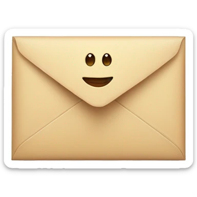 cute envelope  sticker