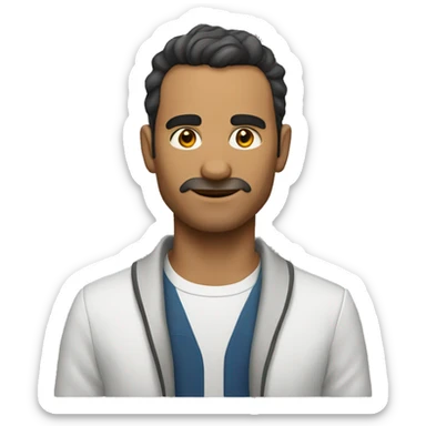 Такса маленькая коричневая  sticker