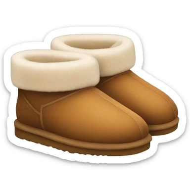 UGG slippers  sticker