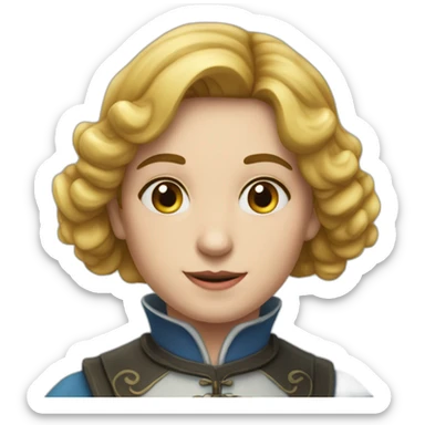 Chapelier fous alice au pays des merveilles sticker