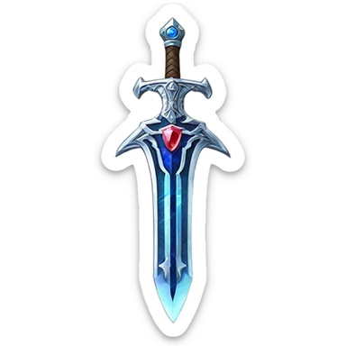 The legend of zelda sword sticker