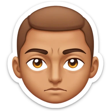 Muscular eye lids sticker