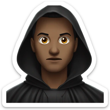 Guy in a sith robe sticker