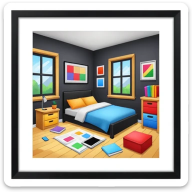 room rented by other students sticker