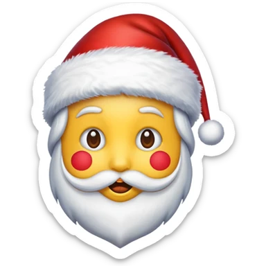emoji for x-mas sticker