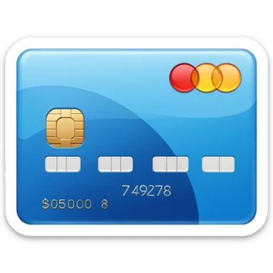 credit card sticker