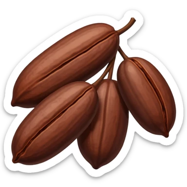 now generate beans of cocoa sticker
