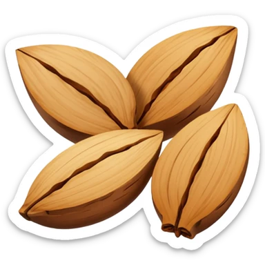 3 sandalwood chips sticker