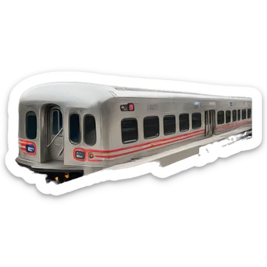 chicago cta train sticker