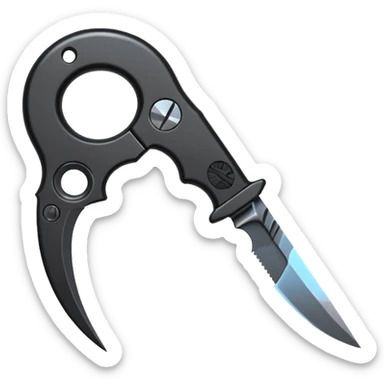 Krambit knife sticker