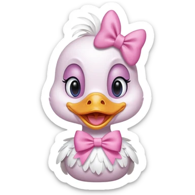 daisy duck sticker