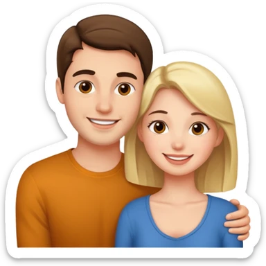 Guy and girl having sex sticker