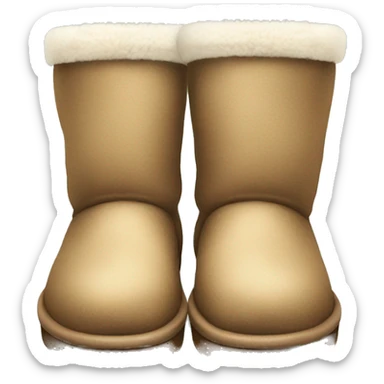 cozy uggs sticker