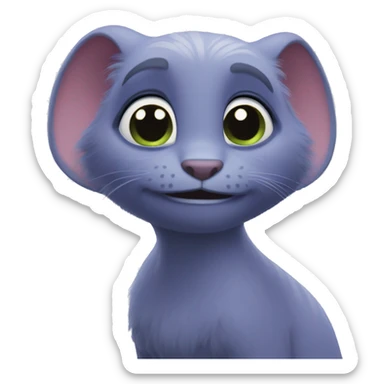 Mohana from movie Disney pixar sticker