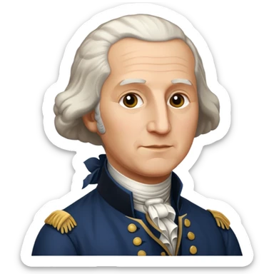 George Washington sticker
