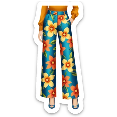 fashion patterned trouser sticker
