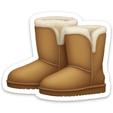 Pair of uggs  sticker