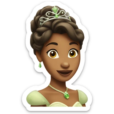 Princess Tiana sticker