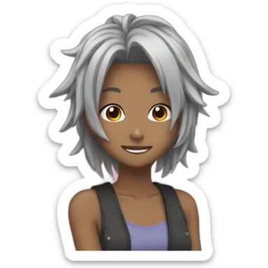 any anime fans here sticker