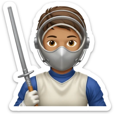 Fencer sticker