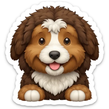 Bernedoodle sticker