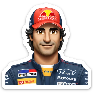 Carlos Sainz sticker