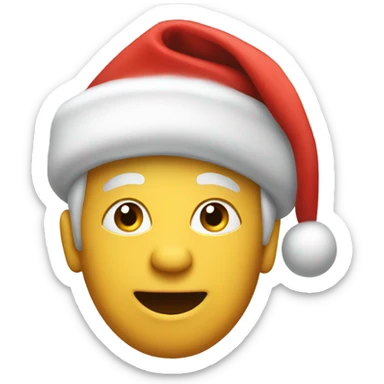 Merry Christmas as text sticker