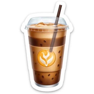 ice coffee togo sticker