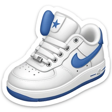 Baby low air force shoe sticker