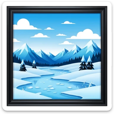 Himmel in frieren sticker