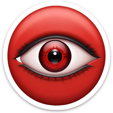 Sharingan eye sticker