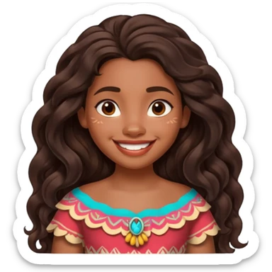 moana movie disney sticker