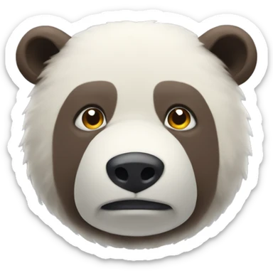 Oso polar gordito cutt sticker