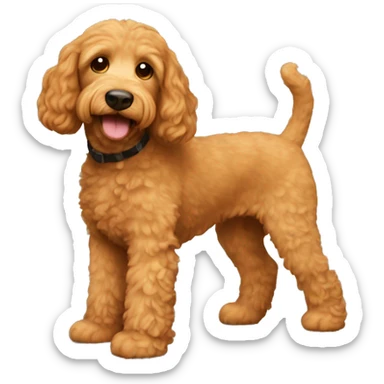 Light ginger spoodle sticker