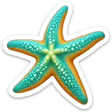 starfish sticker