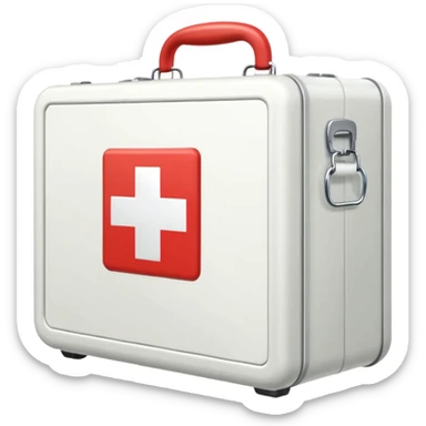 first aid kit cabinet sticker