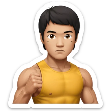 Bruce Lee sticker