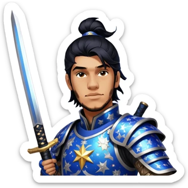 Celestial Samurai sticker