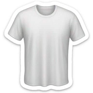 Plain Tshirt sticker