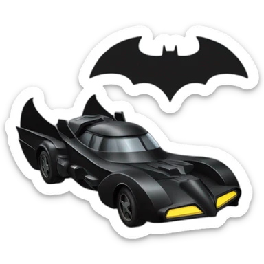 batmobile sticker