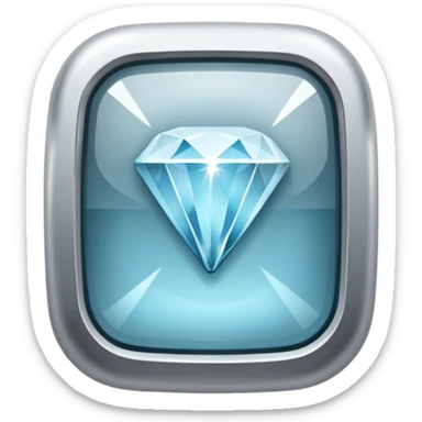 diamond youtube play button sticker