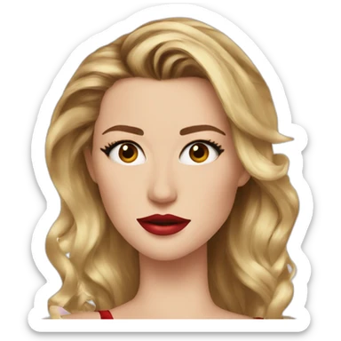Amber heard sticker