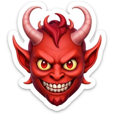 Devil sticker