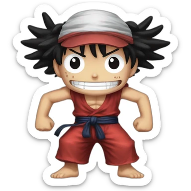 Luffy Gear fifth sticker