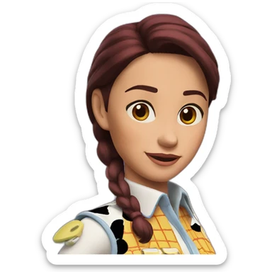 Jessie from toy story sticker